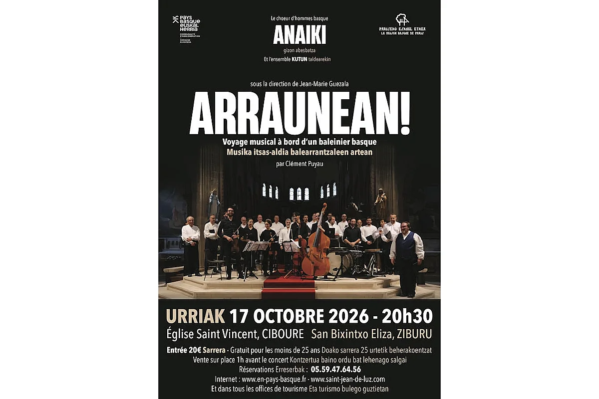 Concert Anaiki "Arraunean"