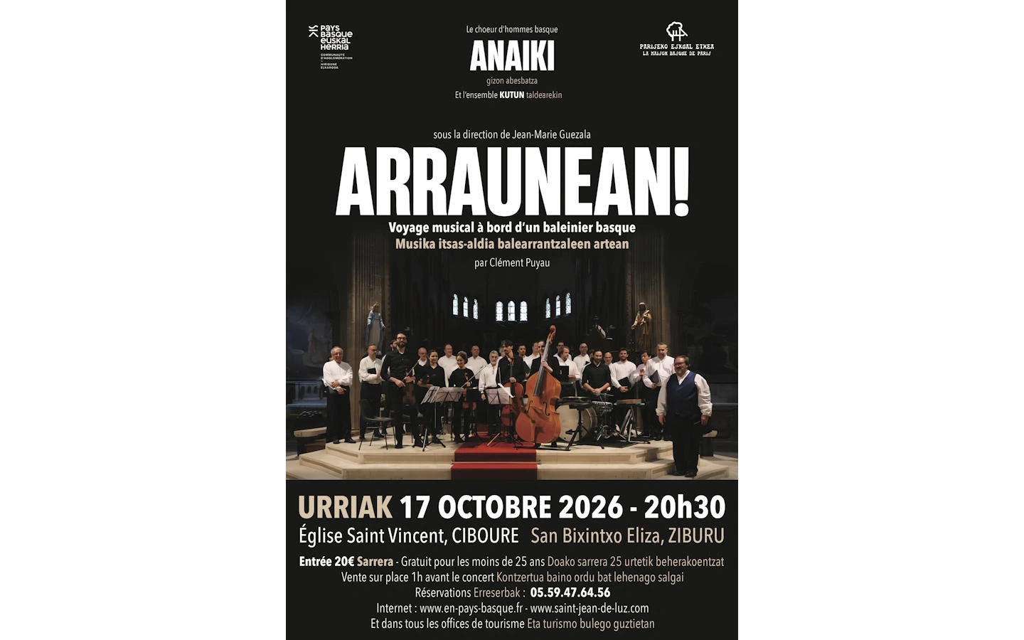 Concert Anaiki "Arraunean"