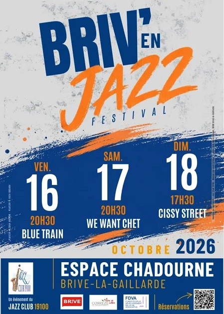Festival Briv'en jazz (Jazz club 19100) (Salle Escande)