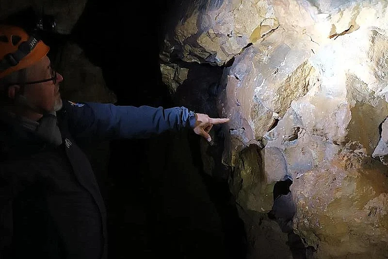 Visite de la grotte du Wolfloch