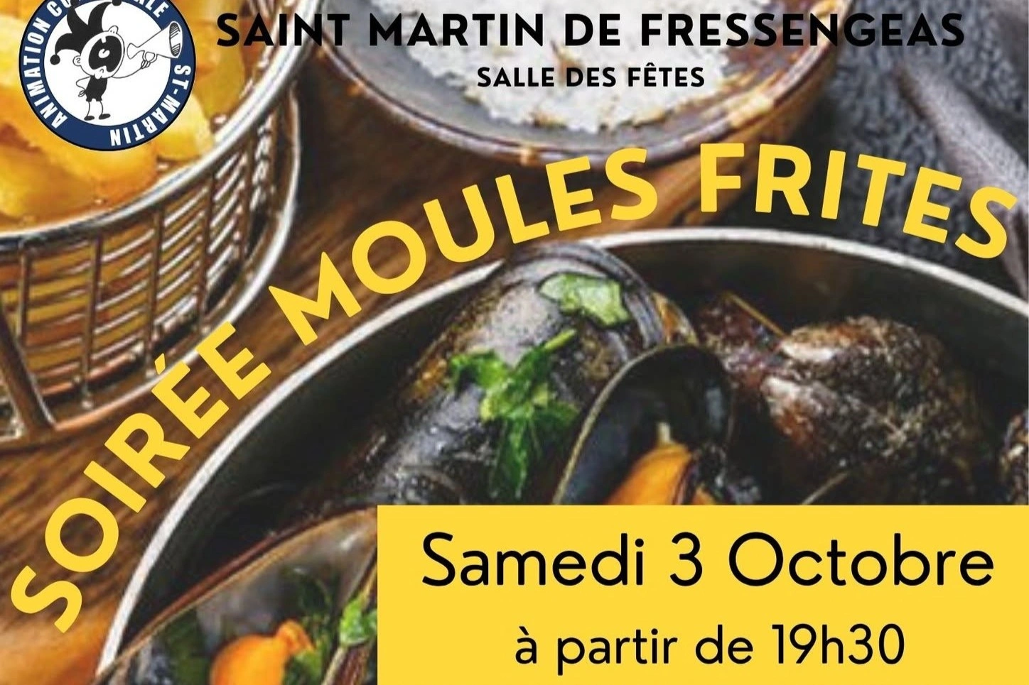 Soirée Moules Frites