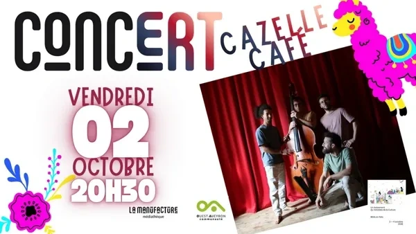 BIBLIS EN FOLIE - Concert : Cazelle Café