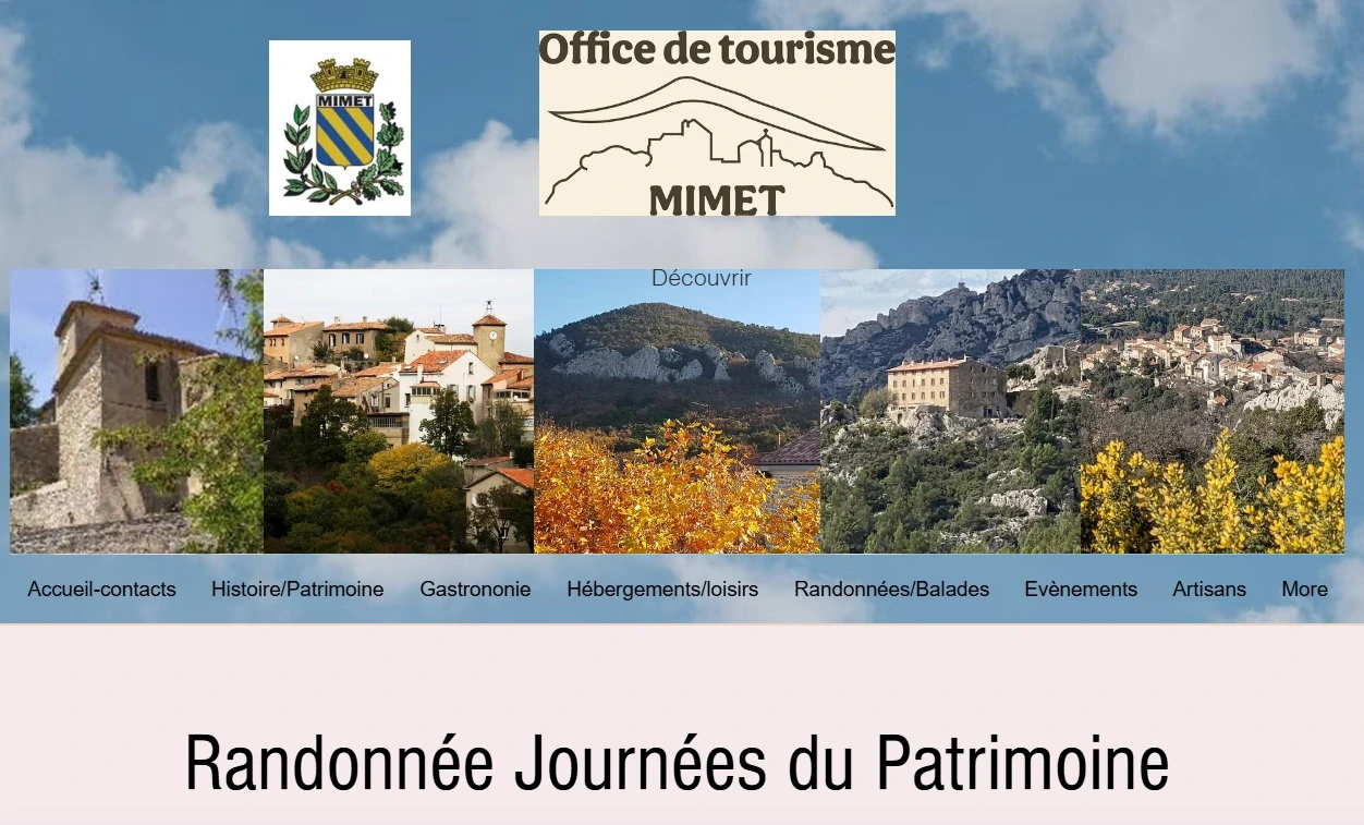 Journées du Patrimoine Mimet