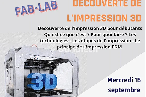 Atelier : Découverte Impression 3D