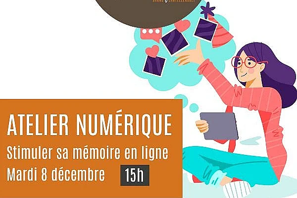 Atelier numérique : stimuler sa mémoire en ligne
