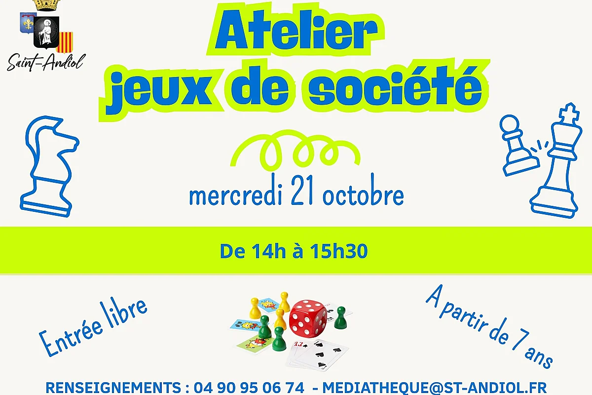 Atelier jeux de société