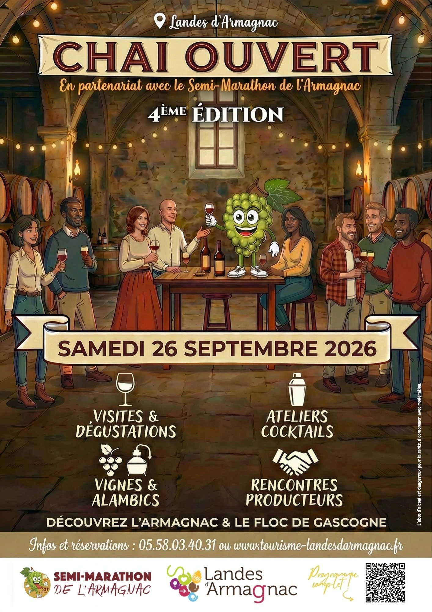 "Chai ouvert !" au Château de Lacquy