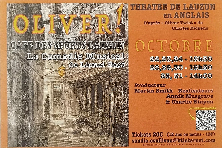 Théâtre Lauzun "Oliver !"