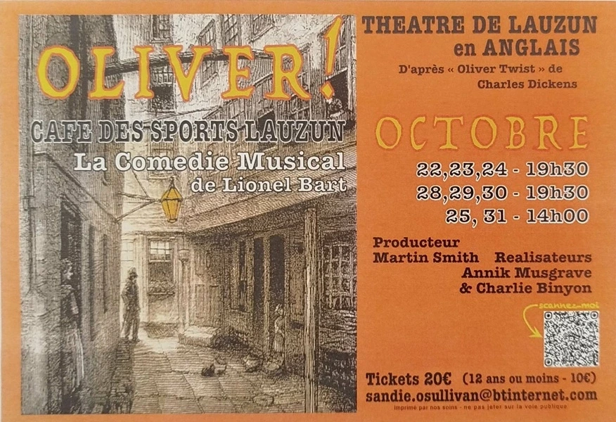 Théâtre Lauzun "Oliver !"