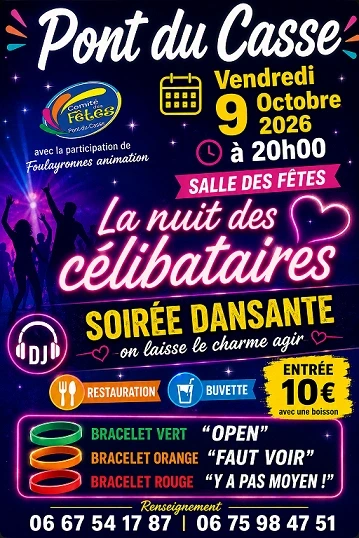 La nuit des célibataires à Pont-du-Casse