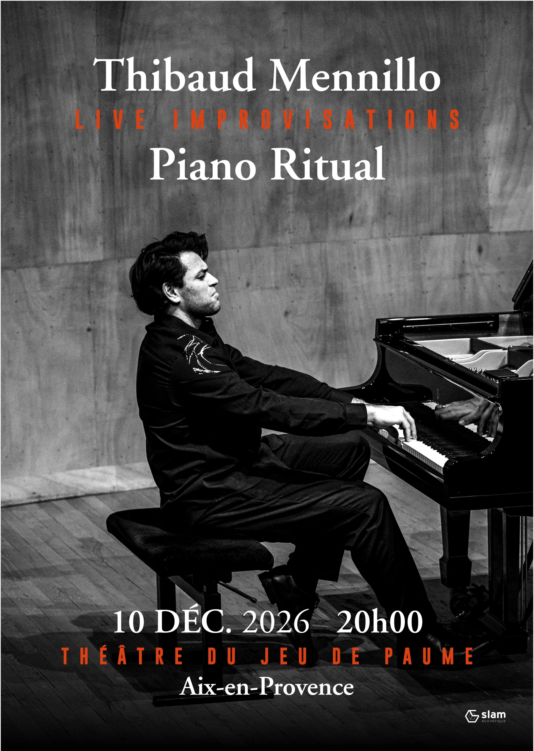 Concert - Piano Ritual, Live Improvisations - Thibaud Mennillo