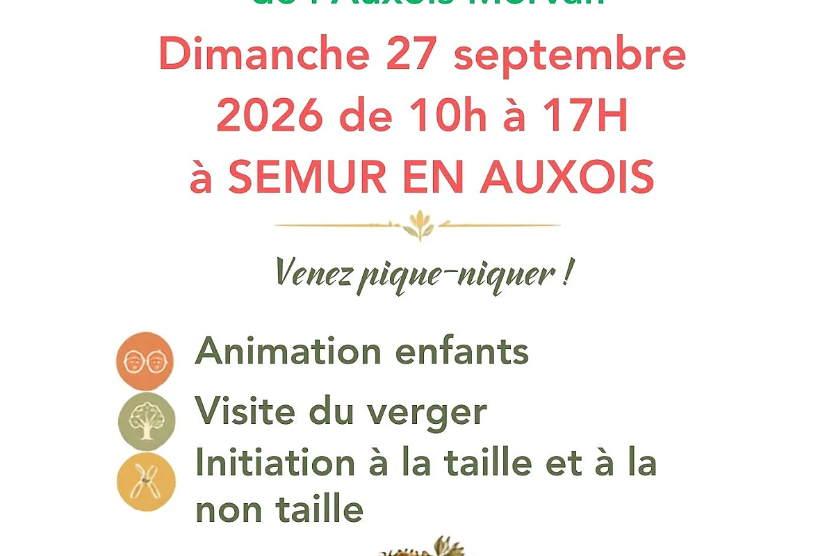 Journée portes ouvertes des Croqueurs de Pommes de l'Auxois Morvan