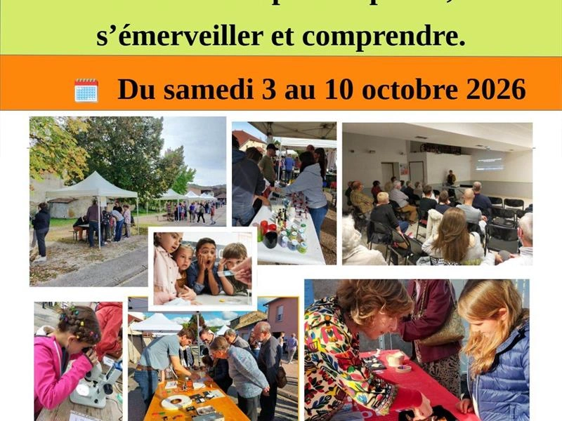 Fête de la science - village des sciences