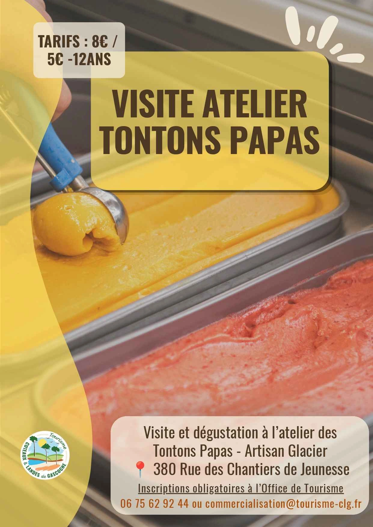 Visite de l'atelier des Tontons Papas