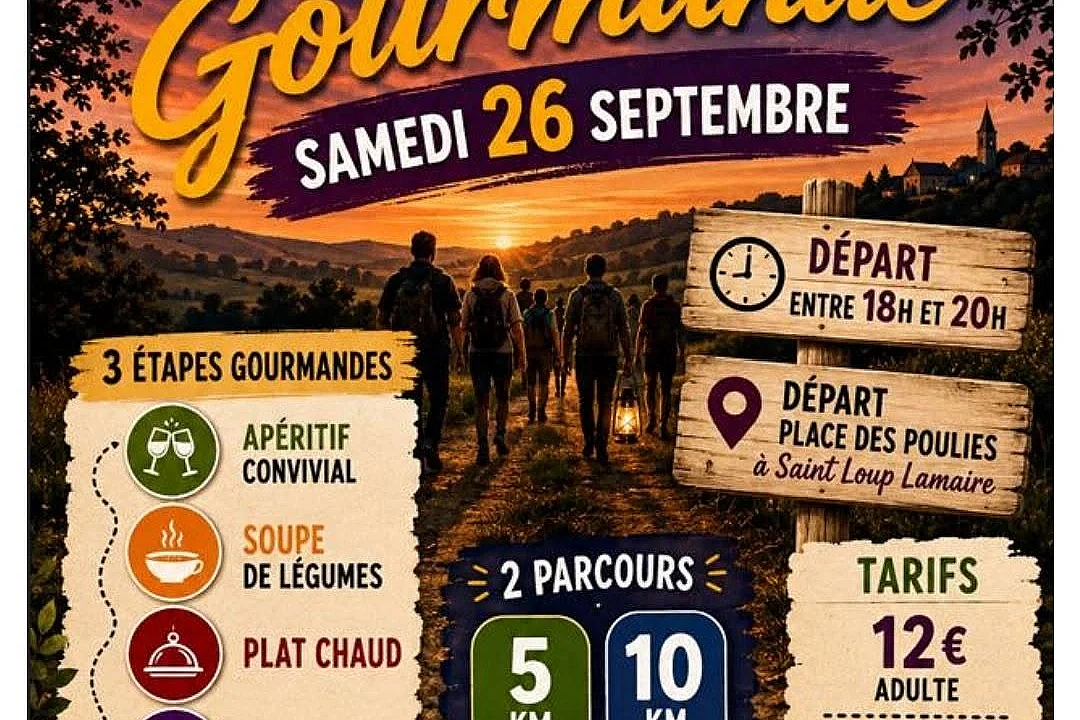 Marche gourmande à Saint-Loup-sur-Thouet