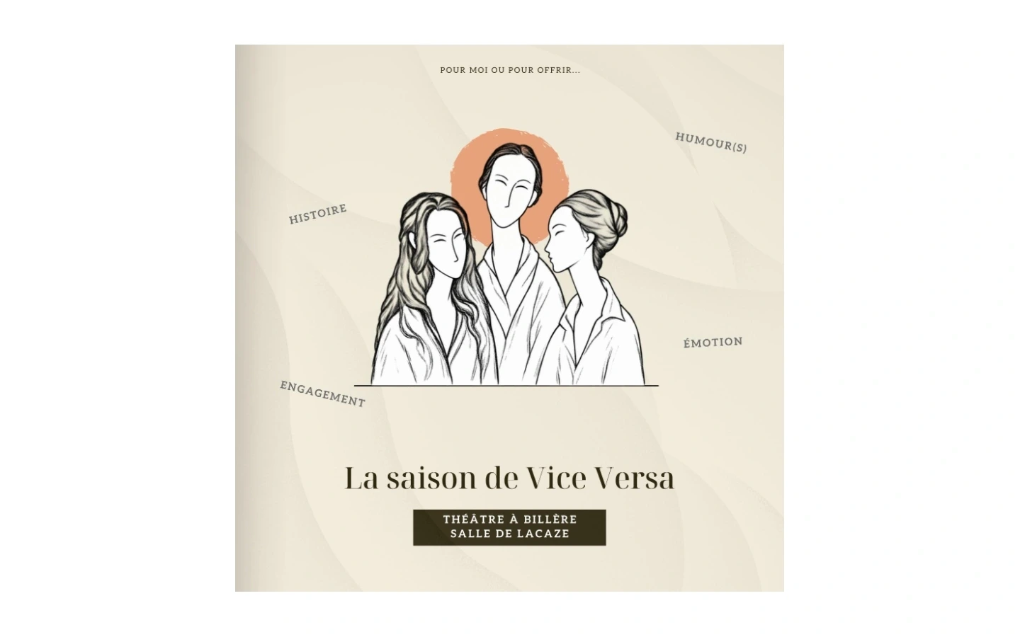 La saison de Vice Versa Théâtre