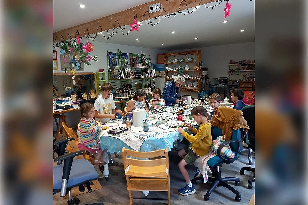 Ateliers créatifs "Couleurs d'Elvine" : art collage