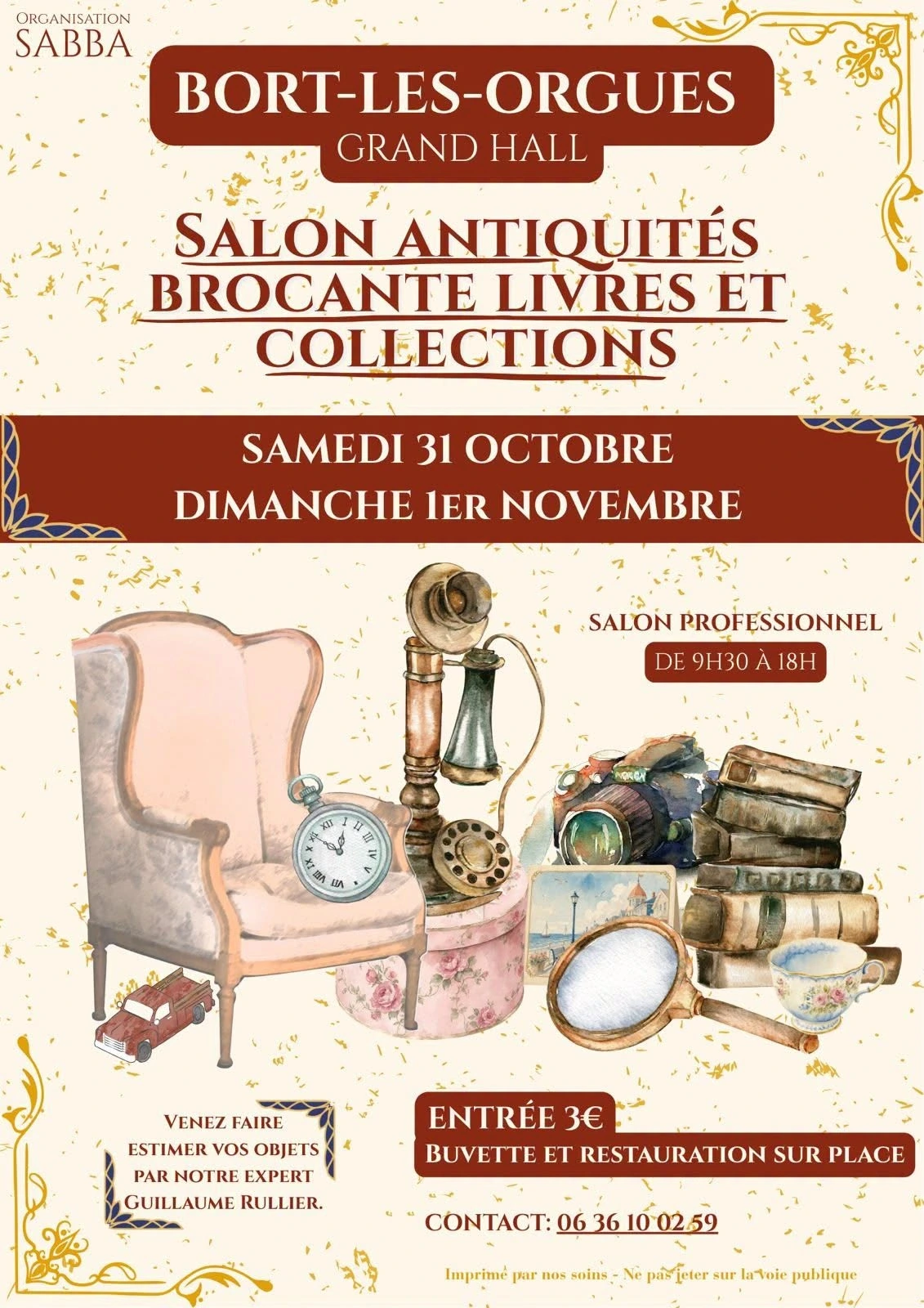 Salon Antiquités brocante, livres et collections