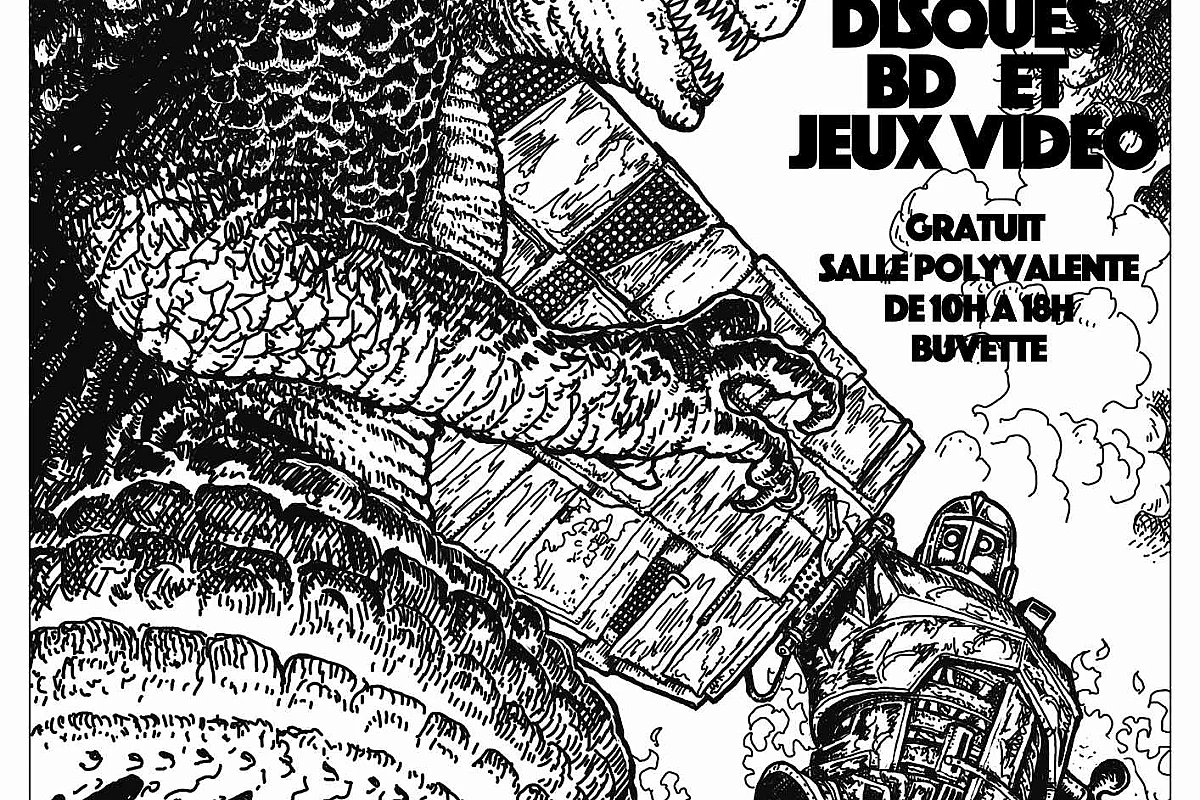 37ème FDBD :  Foire aux disques & BD & jeux vidéos