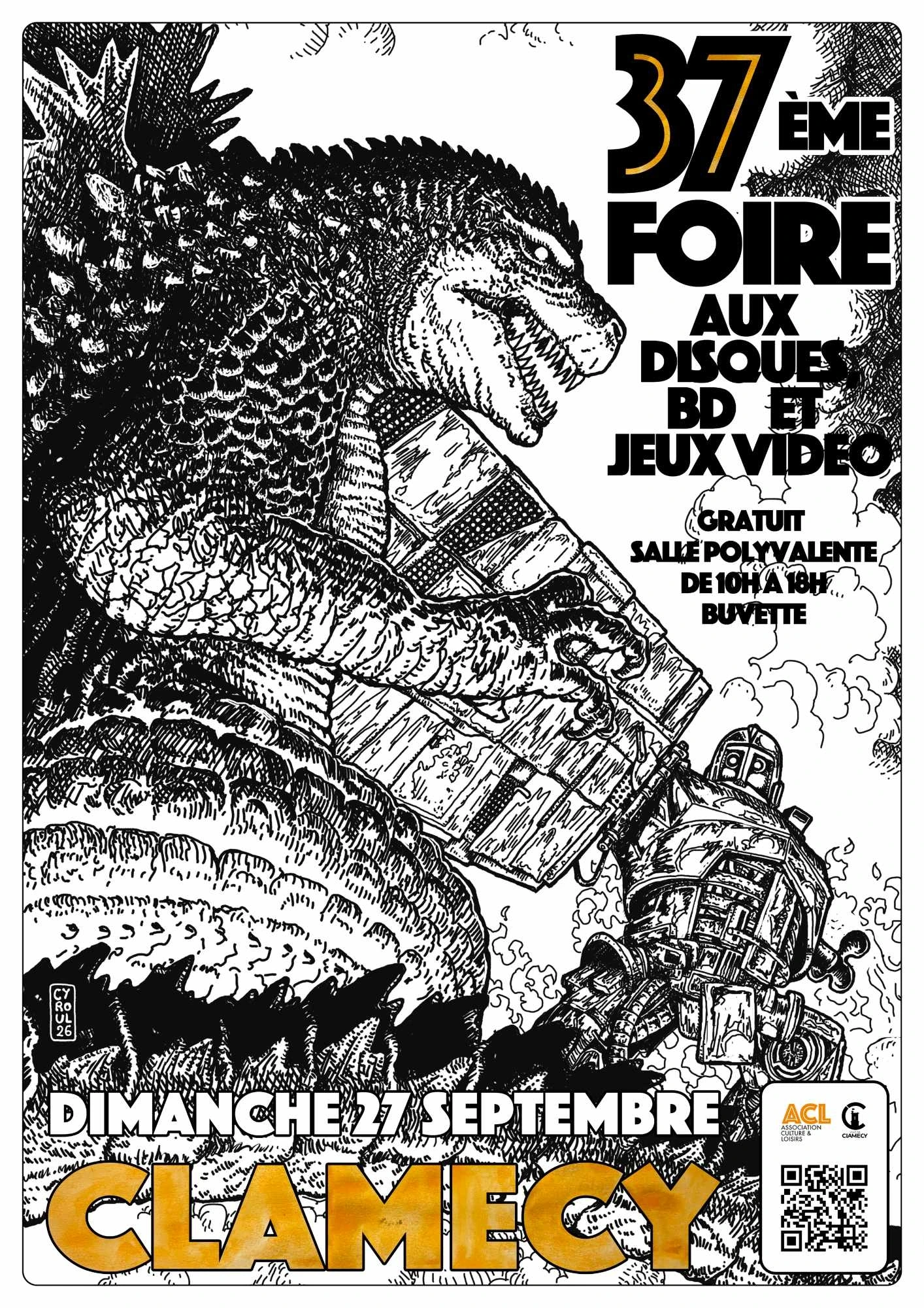 37ème FDBD :  Foire aux disques & BD & jeux vidéos