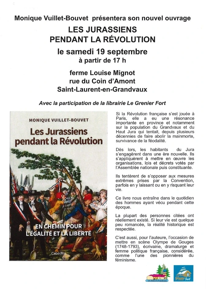 Présentation : "Les Jurassiens pendant la Révolution".