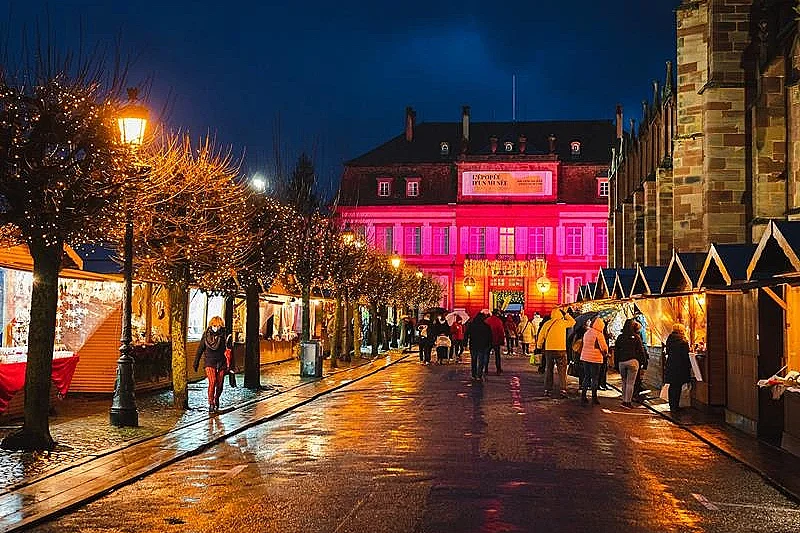 Inauguration du marché de Noël