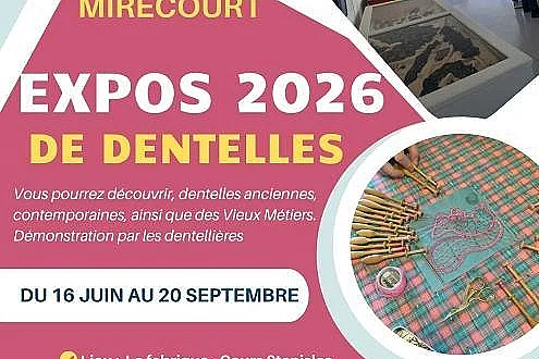 Exposition de dentelles