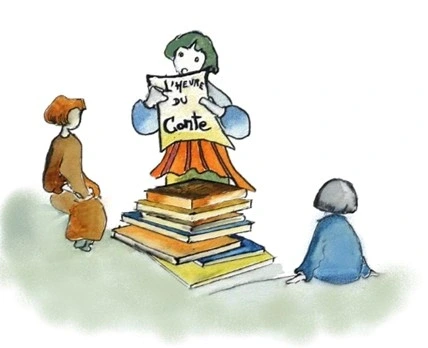 L'heure du Conte - Petites oreilles à la bibliothèque