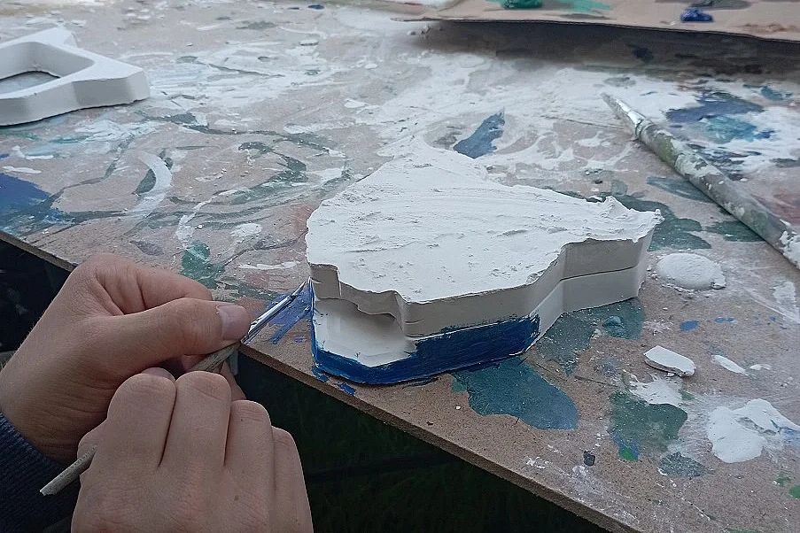 Atelier enfants > Réalise ta maquette d'une casemate camouflée