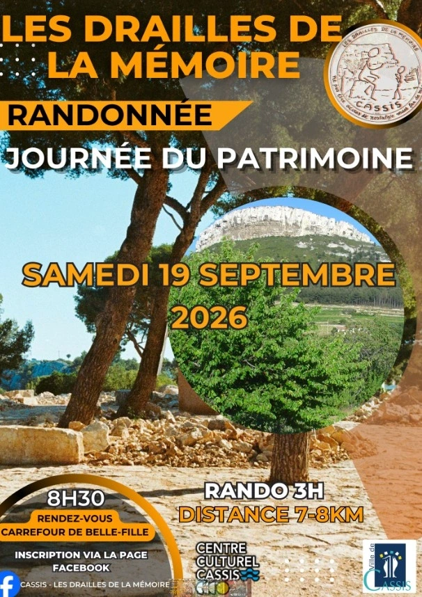 Randonnée avec les Drailles de la Mémoire - Journées Européennes du Patrimoine 2026