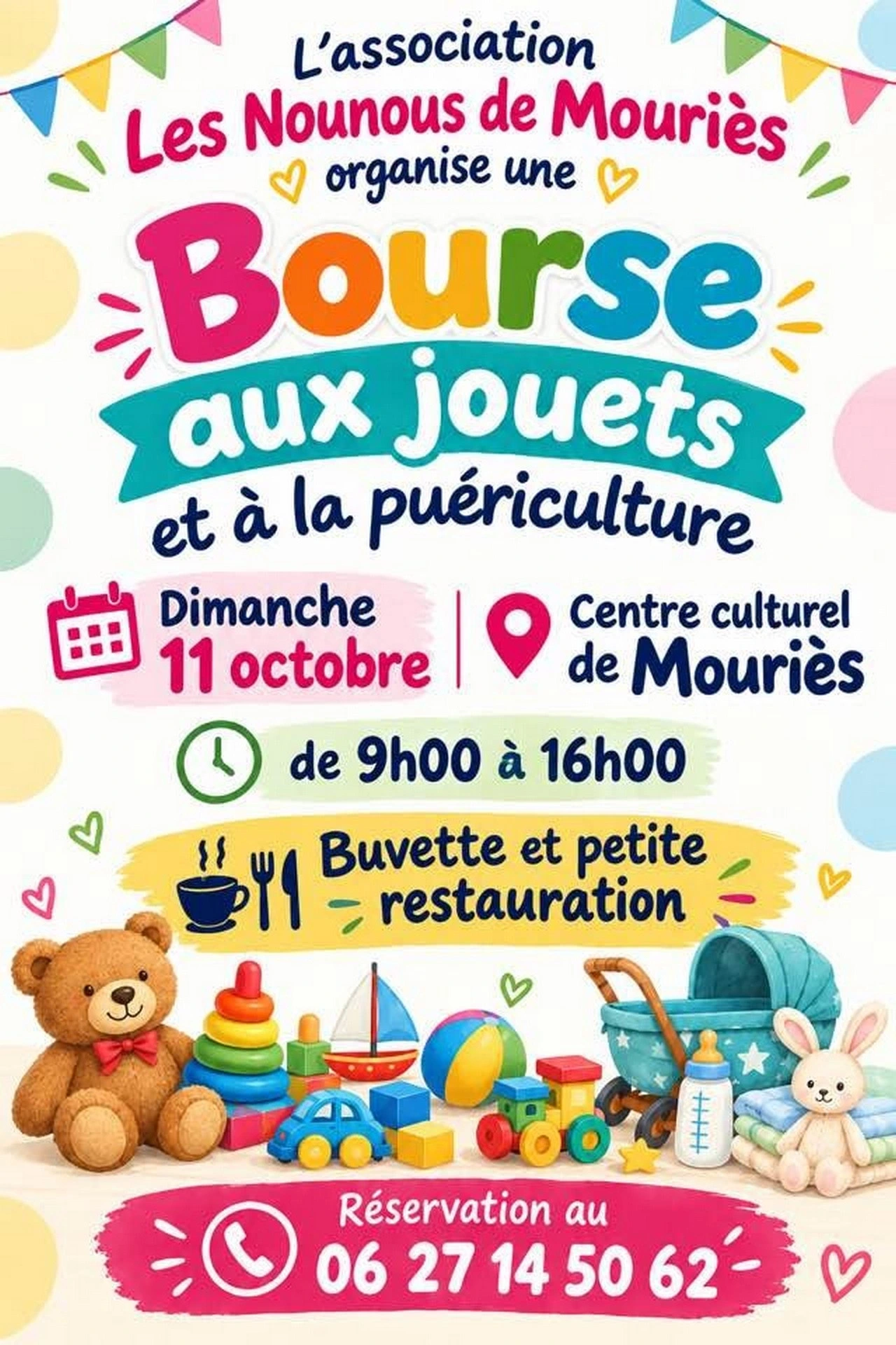 Bourse aux jouets et à la puériculture