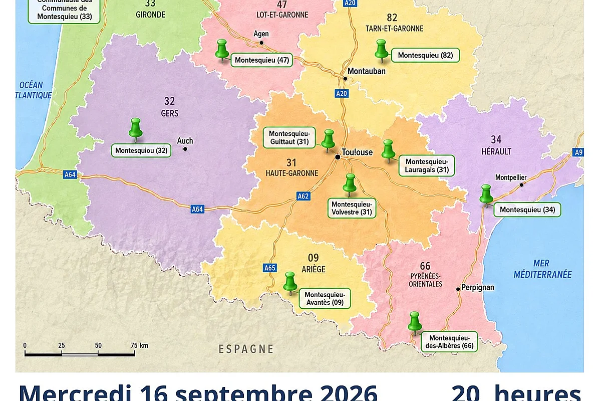 LES 10 MONTESQUIEU DU SUD-OUEST : PORTRAITS DE VILLAGES