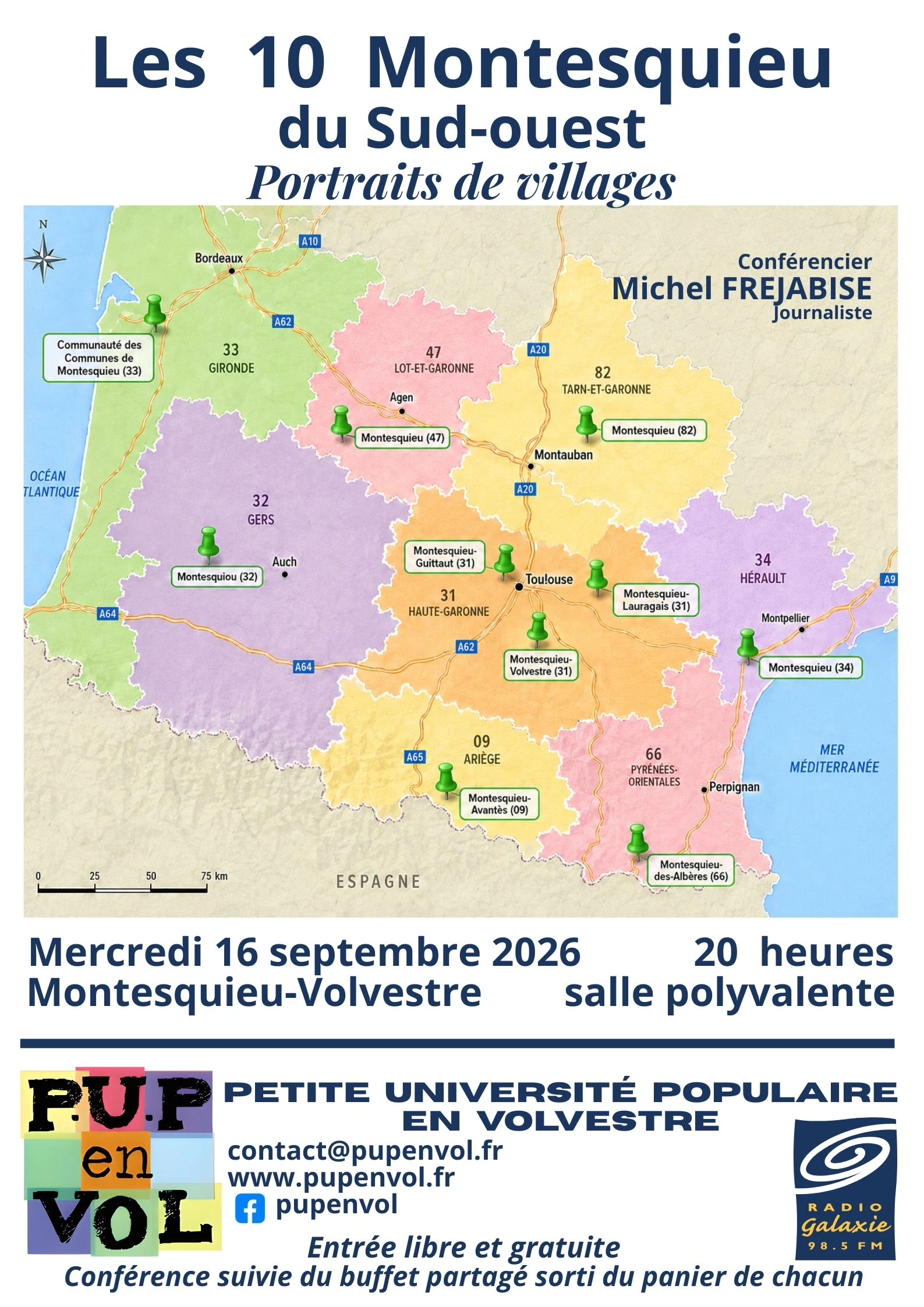 LES 10 MONTESQUIEU DU SUD-OUEST : PORTRAITS DE VILLAGES