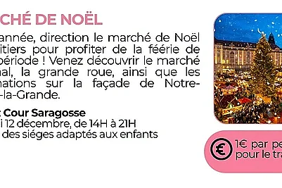 Sortie au Marché de Noël de Poitiers
