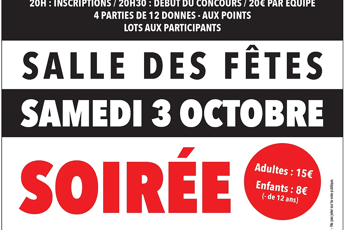 Soirée carcasses