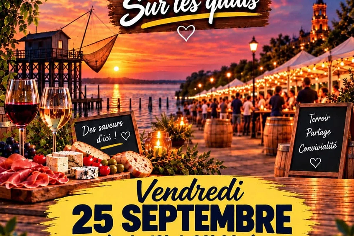 Marché nocturne et gourmand à Pauillac