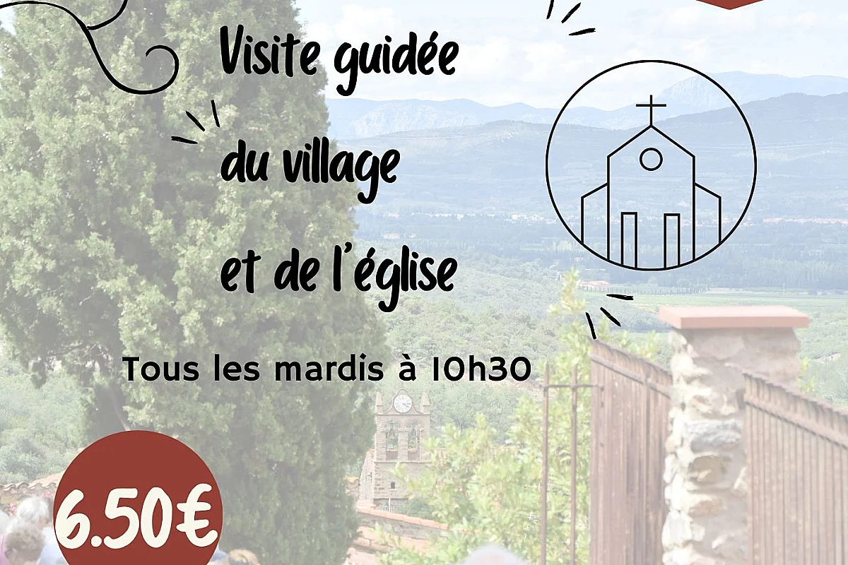 VISITE GUIDÉE DU VILLAGE DE CASTELNOU