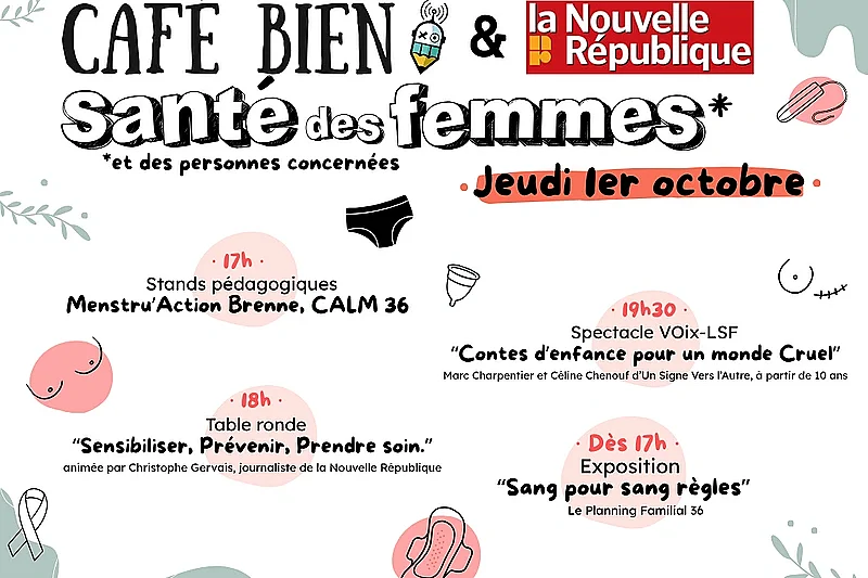 Café Bien & La Nouvelle République : santé des femmes