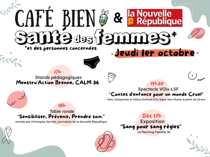Café Bien & La Nouvelle République : santé des femmes