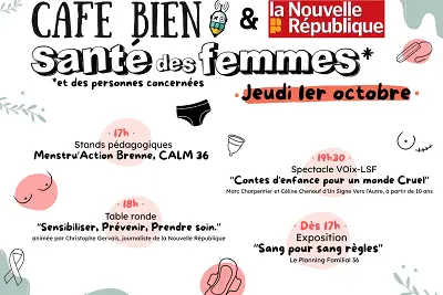 Café Bien & La Nouvelle République : santé des femmes