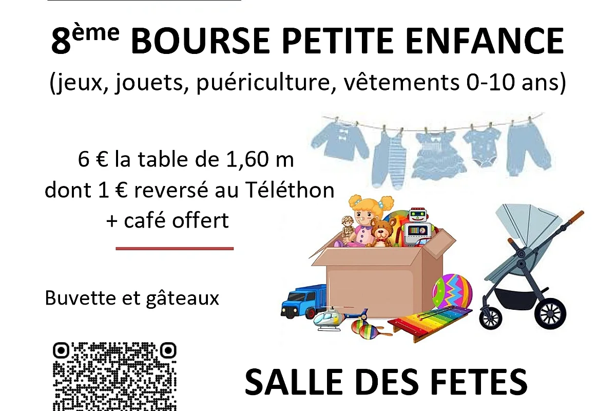 8ème Bourse petite enfance à Chauray