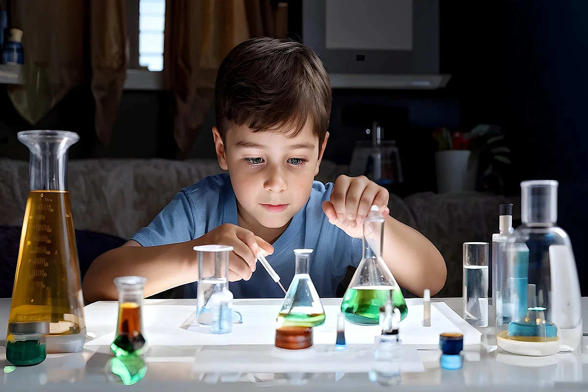 Atelier chimie des pitchouns