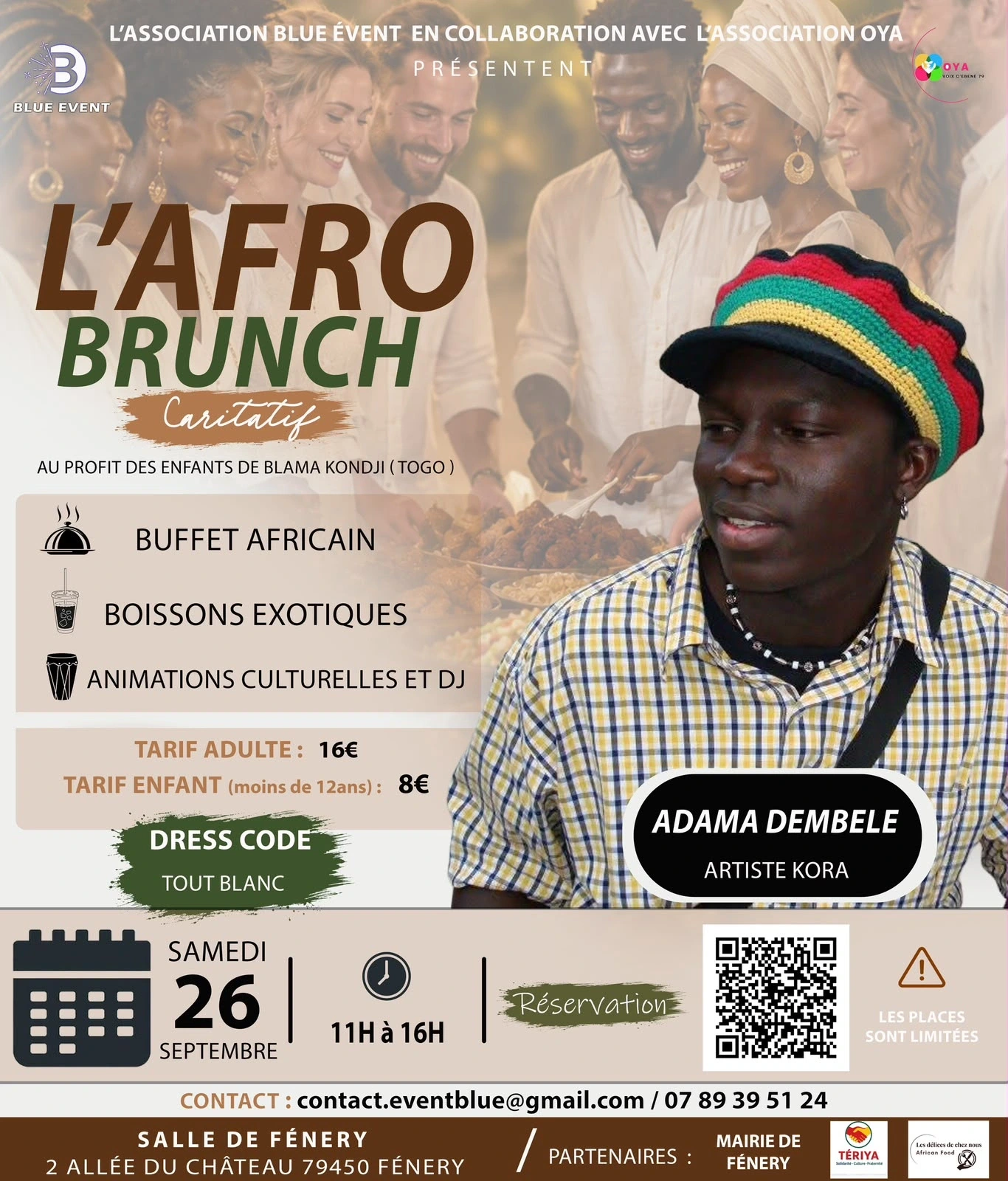 Afro brunch caritatif