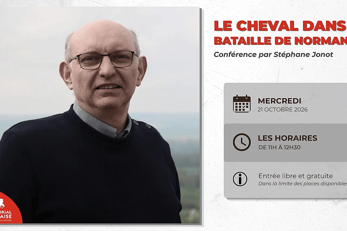 Conférence "Le cheval dans la Bataille de Normandie" par Stéphane Jonot