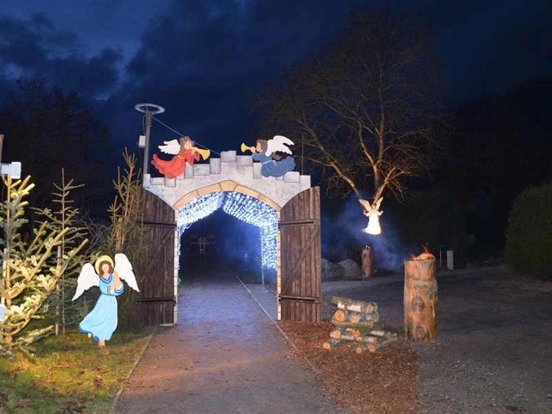Sur le sentier de Noël du Silberwald