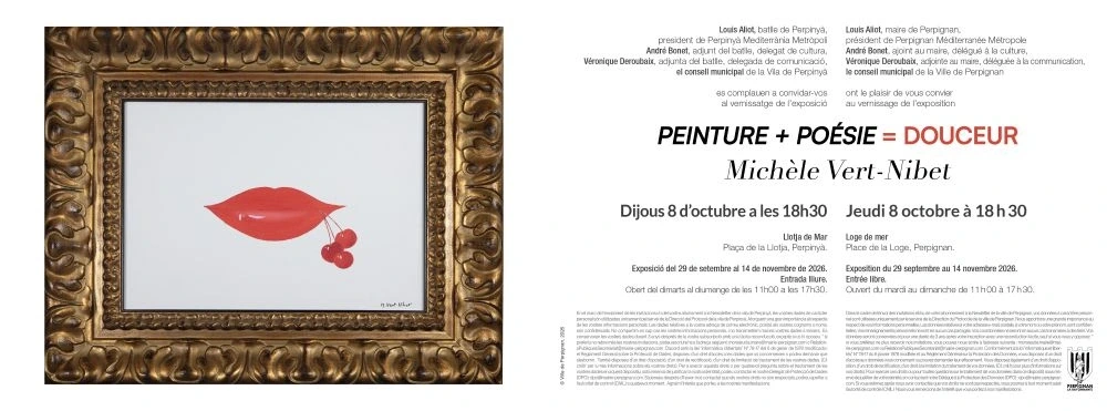PEINTURE + POÉSIE = DOUCEUR