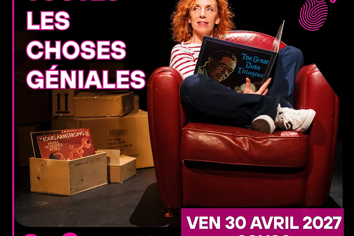 Théâtre : "Toutes les choses géniales" Compagnie Caravane