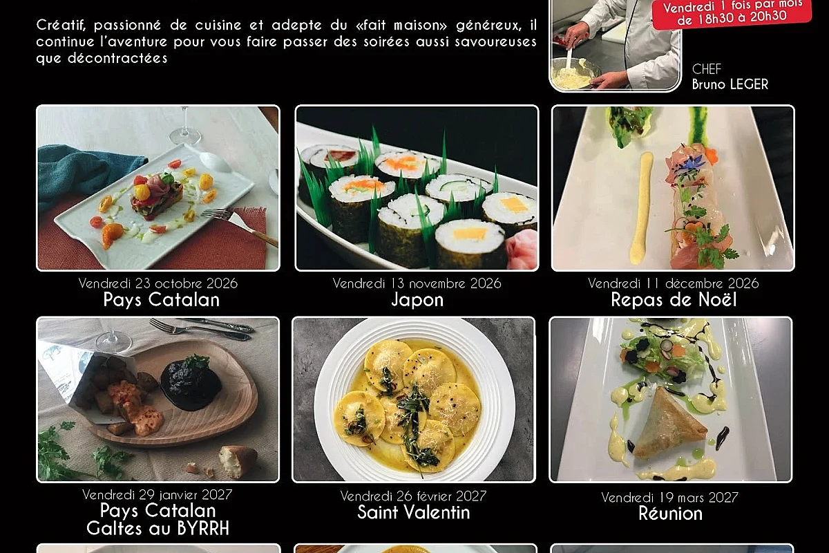 AFTERWORK DE CUISINE AUX CAVES BYRRH 2026-2027