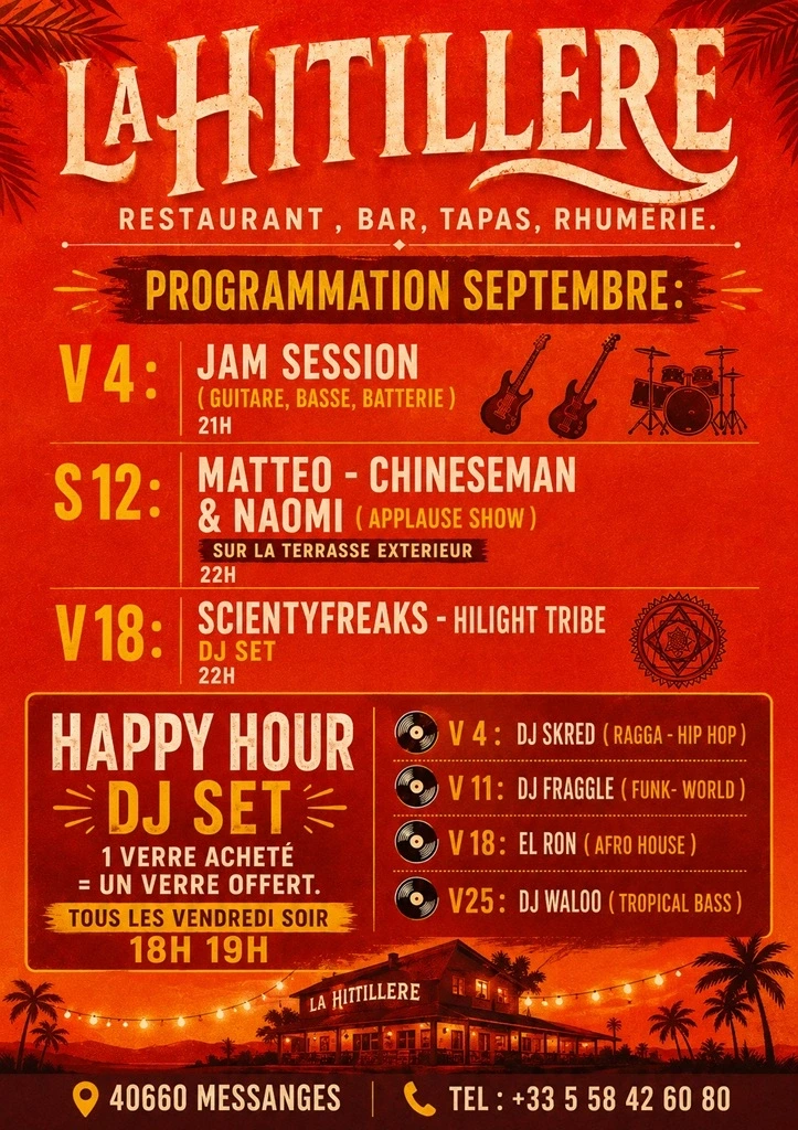 DJ set à la Hitillère
