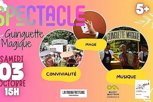 BIBLIS EN FOLIE - Spectacle : La Guinguette Magique